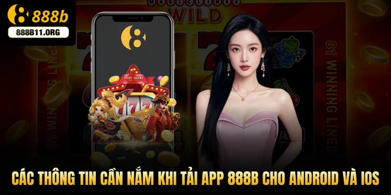 Các thông tin cần nắm khi tải app 888b cho Android và iOS
