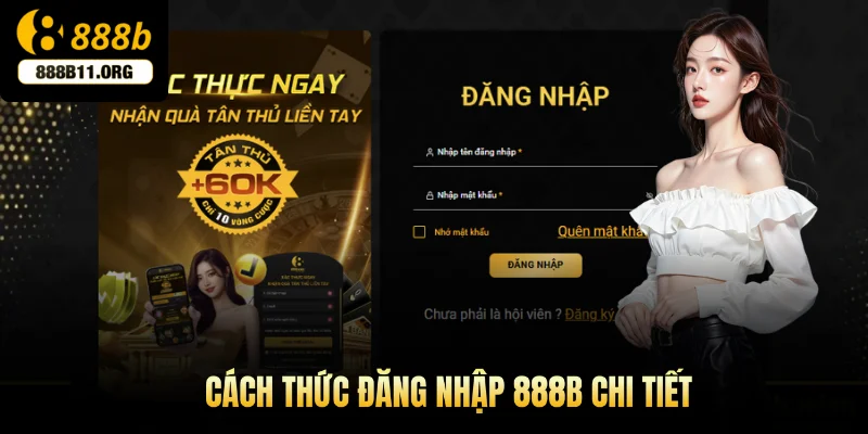 Cách thức đăng nhập 888b chi tiết