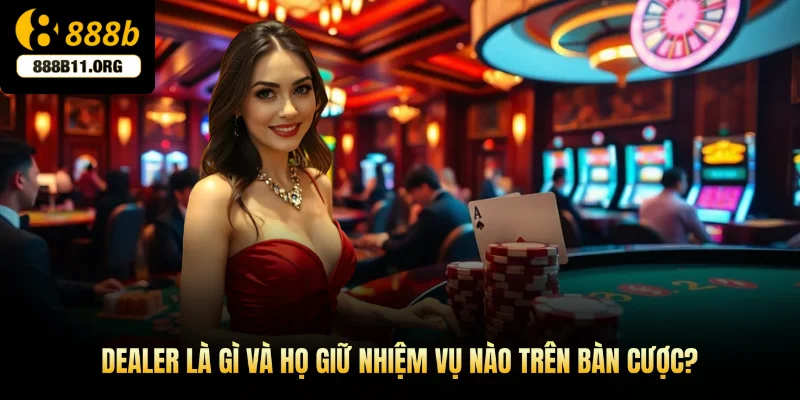 Dealer là gì và họ giữ nhiệm vụ nào trên bàn cược?