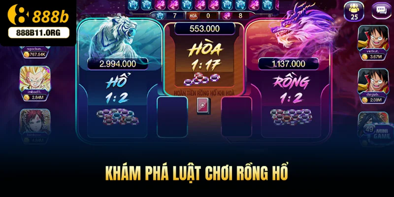 Khám phá luật chơi Rồng Hổ